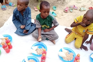 Afrika Kamerun'da yemek Dağıtımlarımız devam ediyor Ağustos 2022 