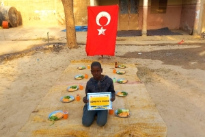 2023 yılının ilk yemek dağıtımını Afrika Kamerun ülkesinde yaptik