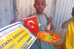 Afrika yemek dağıtımı Ocak 2023 