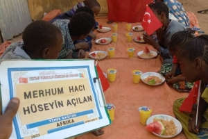 Yemek dağıtımı 