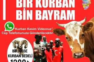 2022 Yılı Kurban bağış fiyatları açıklandı. 