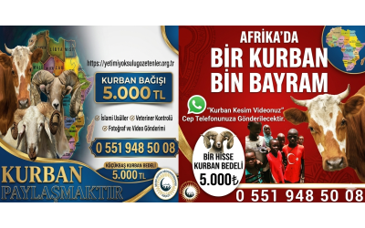 2026 AFRİKA KURBAN BAĞIŞI
