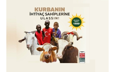 2023 Yılı Kurban bağış fiyatları açıklandı.