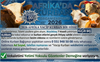 2026 küçük baş kurban