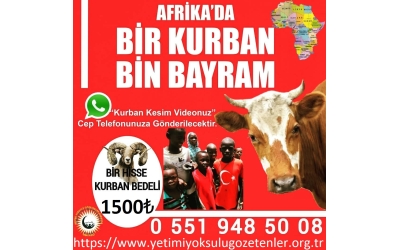 2023 AFRİKA KURBAN BAĞIŞI