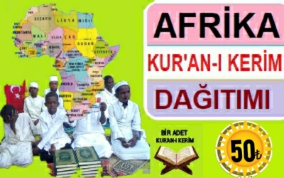 AFRİKA KUR'AN'I KERİM DAĞITIMI