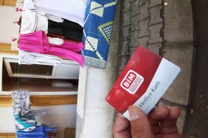 İzmitde yetim yoksul ailelere gıda kartı dağıtımlarımiz devam ediyor