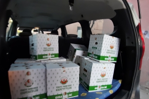 Ramazan gıda kolisi ve market kartı dağıtımlarımiz devam ediyor