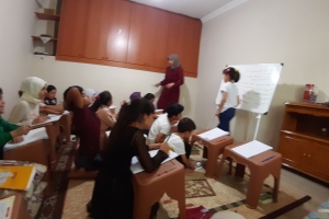 Yaz Kur'an kursumuz başladı.