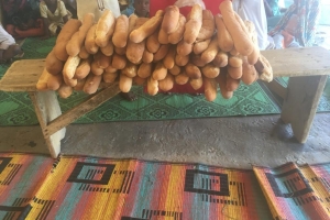 Ekmek dağıtımlarımız Afrika çad bölgesinde devam ediyor