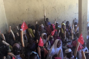 Ekmek dağıtımlarımız Afrika çad bölgesinde devam ediyor