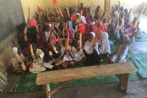 Ekmek dağıtımlarımız Afrika çad bölgesinde devam ediyor