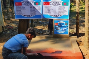 Hz Nuh Aleyhisselam su kuyusu açılışını yaptık Arakan kamplari 2022