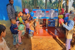 Hz Nuh Aleyhisselam su kuyusu açılışını yaptık Arakan kamplari 2022