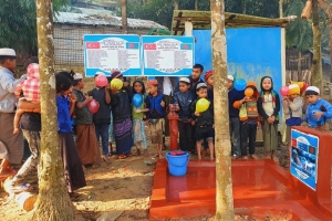 Hz Nuh Aleyhisselam su kuyusu açılışını yaptık Arakan kamplari 2022