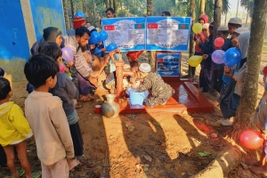 Hz Nuh Aleyhisselam su kuyusu açılışını yaptık Arakan kamplari 2022