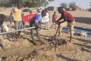 Afrika Kamerun şehit Mehmetçikler su kuyusu çalışmaları devam ediyor 2022