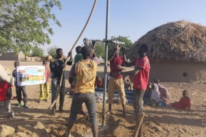 Afrika Kamerun şehit Mehmetçikler su kuyusu çalışmaları devam ediyor 2022