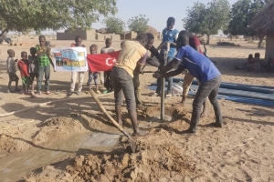 Afrika Kamerun şehit Mehmetçikler su kuyusu çalışmaları devam ediyor 2022
