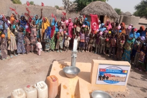 Afrika Kamerun Şehit Mehmetçikler Su kuyusunun açılışını yaptık