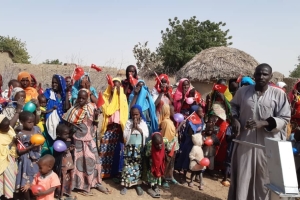 Afrika Kamerun Şehit Mehmetçikler Su kuyusunun açılışını yaptık