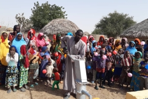 Afrika Kamerun Şehit Mehmetçikler Su kuyusunun açılışını yaptık