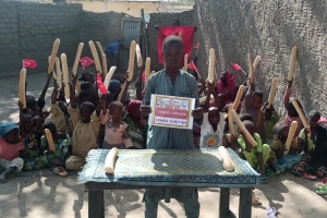 Afrika Kamerun ülkesinde Ekmek dağıtımı yapıldı.