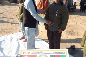 Afganistan Yetim Giydirme kıyafet dağıtımı 2022