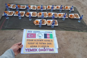 Afganistan bölgesindeki yemek dağıtımlarimiz devam ediyor