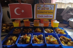 Madagaskar da yemek dağıtımı