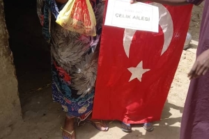 Afrika Benin'de Sadaka kurban kesip yoksul ailelere dağıttık