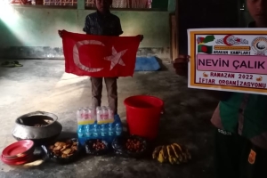 Ramazan ayı Arakan kamplarında iftar yemeği organizasyon
