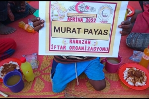 Ramazan ayı Afrika Nijerya iftar yemeği dağıtımı