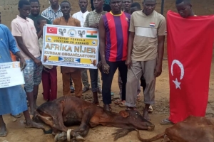 Afrika Nijer kurban kesim ve dağıtım organizasyonu Kurban Bayramı Temmuz 2022 20 Görsel