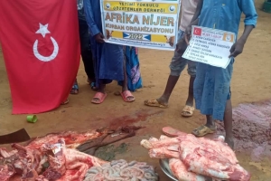 Afrika Nijer kurban kesim ve dağıtım organizasyonu Kurban Bayramı Temmuz 2022 20 Görsel