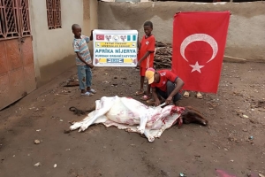 Afrika Nijerya kurban kesim ve dağıtım organizasyonu Kurban Bayramı Temmuz 2022 20 Görsel