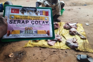 Afrika Çad Vacip Kurban kesimi ve dağıtımı Kurban Bayramı Temmuz 2022