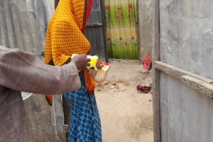 Afrika Kamerun Adak kurban kesimi ve ihtiyaç sahibi ailelere dağıtımı Temmuz 2022