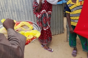 Afrika Kamerun Adak kurban kesimi ve ihtiyaç sahibi ailelere dağıtımı Temmuz 2022