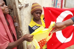 Afrika Kamerun Adak kurban kesimi ve ihtiyaç sahibi ailelere dağıtımı Temmuz 2022