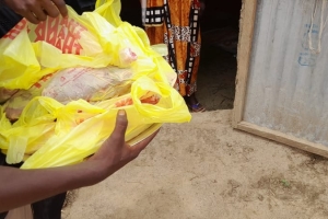 Afrika Kamerun Adak kurban kesimi ve yetim yoksul ailelere dağıtımı Temmuz 2022