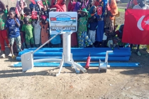 Afrika Nijer Su kuyusu Temel Atma programı Murat Küçük sukuyusu 2022