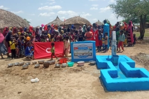 Afrika Nijer Murat Küçük Su kuyusu Açılış zamanı geldi Temmuz 2022 