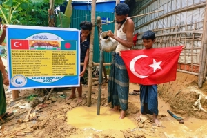 Arakan kamplarında Hz İbrahim Aleyhisselam su kuyusunun açılışını yaptık Ağustos 2022 