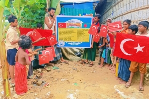 Arakan kamplarında Hz İbrahim Aleyhisselam su kuyusunun açılışını yaptık Ağustos 2022 