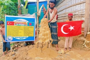 Arakan kamplarında Hz İbrahim Aleyhisselam su kuyusunun açılışını yaptık Ağustos 2022 