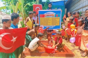 Arakan kamplarında Hz İbrahim Aleyhisselam su kuyusunun açılışını yaptık Ağustos 2022 