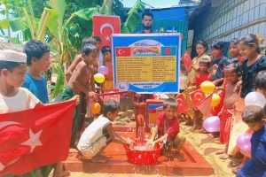 Arakan kamplarında Hz İbrahim Aleyhisselam su kuyusunun açılışını yaptık Ağustos 2022 