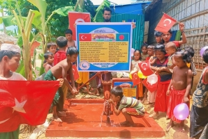 Arakan kamplarında Hz İbrahim Aleyhisselam su kuyusunun açılışını yaptık Ağustos 2022 