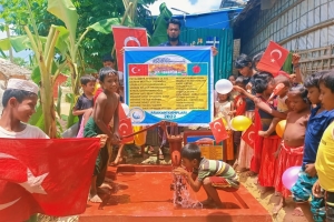 Arakan kamplarında Hz İbrahim Aleyhisselam su kuyusunun açılışını yaptık Ağustos 2022 